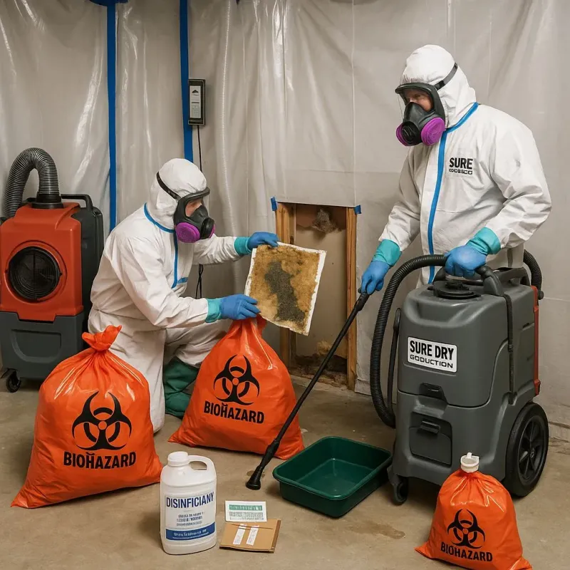 Contaminated Water Handling Protocols process in New Matamoras, OH